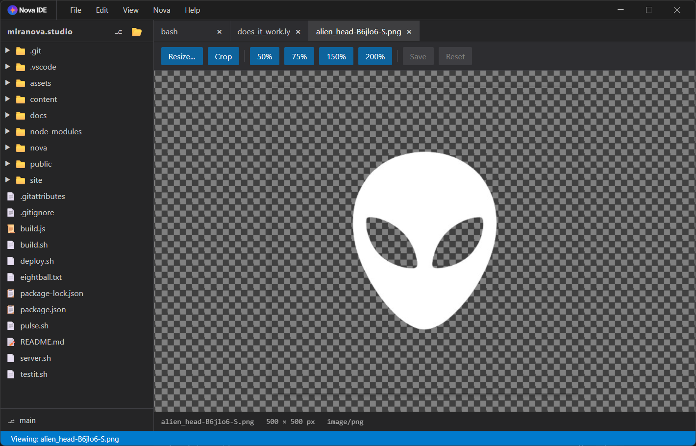 Nova Image Editor
